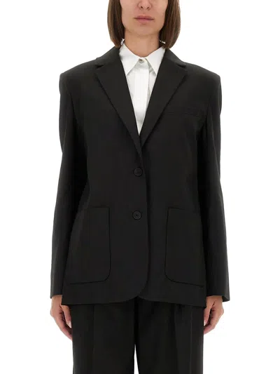 The Garment "pluto" Blazer With Bow In Black
