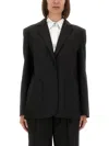 The Garment Pluto Ribbon Blazer In Black