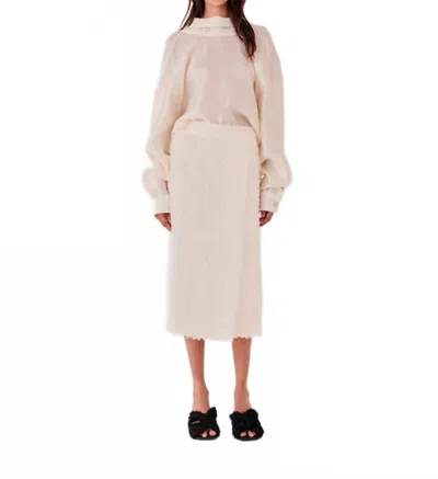 The Garment Porcha Shirt In Macadamia In Neutral