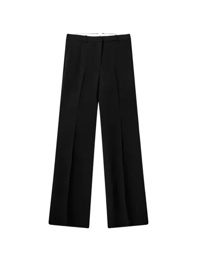 The Garment Pressed-crease Tailored Trousers In Black