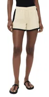 The Garment Rafaelle Shorts In Banana Milk