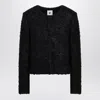 The Garment Recycled Wool Blend Black Vienna Jacket In Black