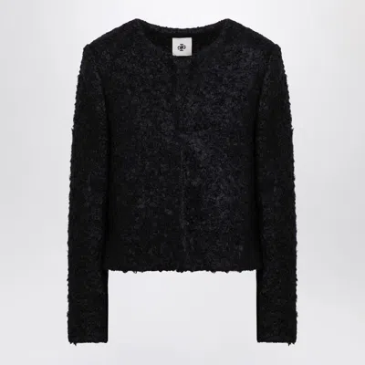 THE GARMENT THE GARMENT  RECYCLED WOOL BLEND BLACK VIENNA JACKET