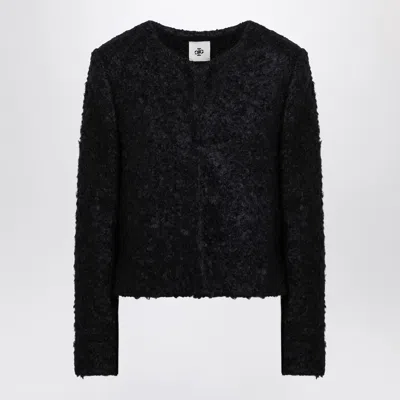 The Garment Recycled Wool Blend Black Vienna Jacket