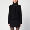 The Garment Recycled Wool Blend Black Vienna Jacket In Black