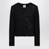 The Garment Recycled Wool Blend Black Vienna Jacket In Black