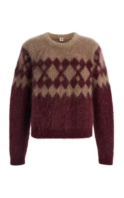 The Garment Roma Argyle Knit Sweater In Print
