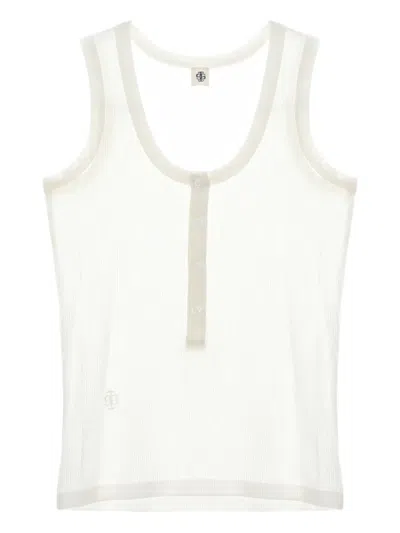 The Garment Scoop-neck Tank Top In White