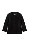 The Garment Shearling Jacket In Black