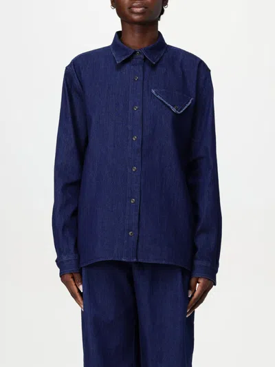 THE GARMENT SHIRT THE GARMENT WOMAN COLOR BLUE,G56797009