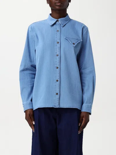 THE GARMENT SHIRT THE GARMENT WOMAN COLOR BLUE 1,G56797239