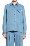 The Garment Woman Blue Shirts In Blue