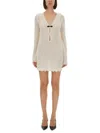 The Garment Tanzania Knit Cotton Mini Dress In White