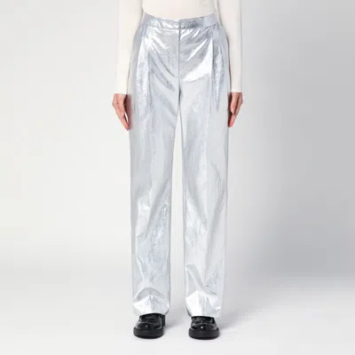 The Garment Andy Metallic Wide-leg Pants