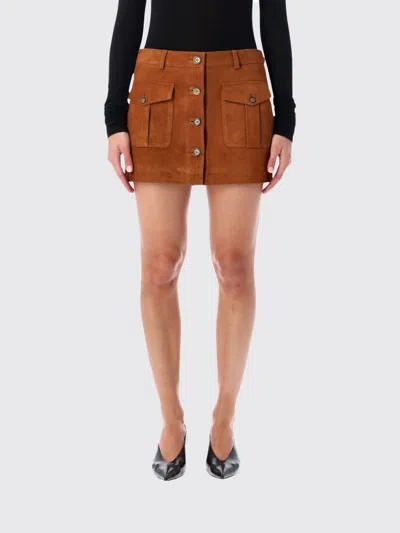 THE GARMENT SKIRT THE GARMENT WOMAN COLOR BROWN,H52585032