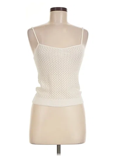 Pre-owned The Garment Sleeveless Top Ivory Strapless Neckline Tops
