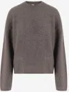 The Garment Stretch Mohair Blend Sweatshirt In Brown