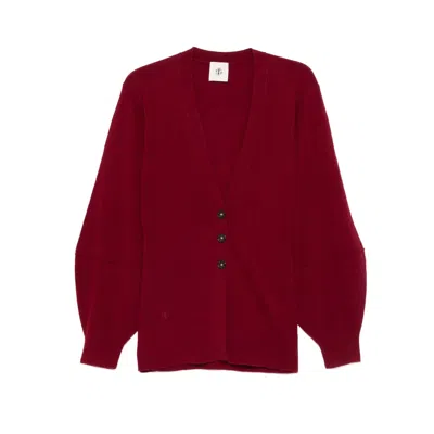 The Garment Sweater In Burgundy