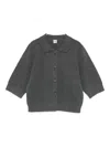 The Garment Collared Cardigan In Black