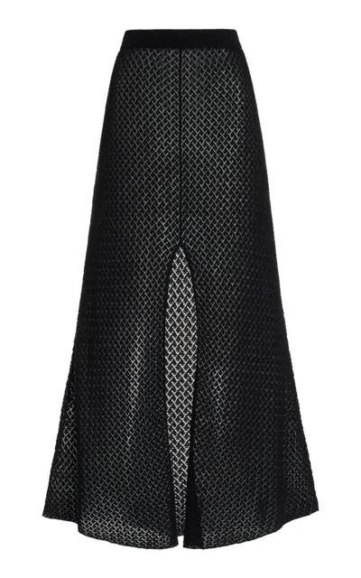 The Garment Tanzania Organic Cotton Long Skirt In Black