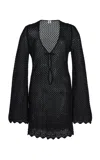 The Garment Tanzania Pointelle-knit Organic Cotton Mini Dress