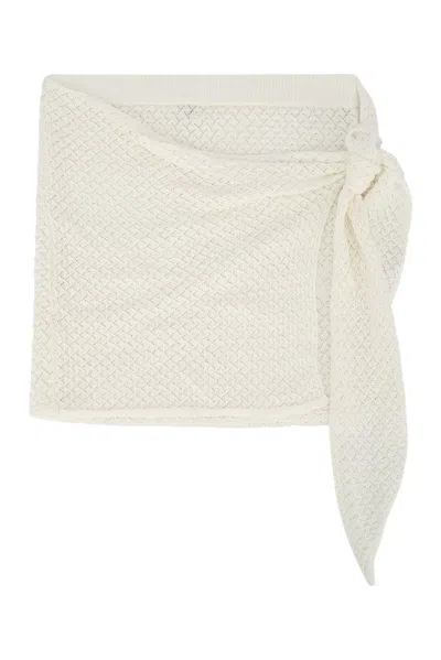 The Garment Tanzania Wrap Skirt In Cream