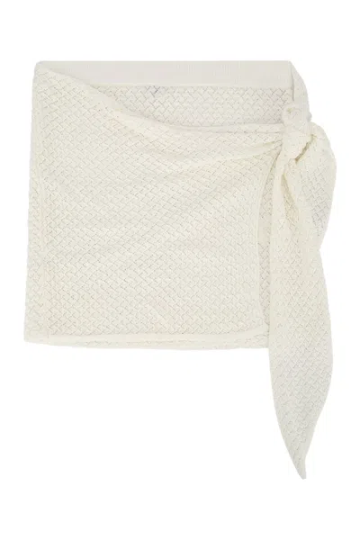 The Garment Tanzania Wrap Skirt In White