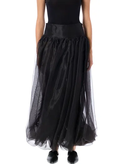 The Garment Beatrice Ballon Skirt Long In Black