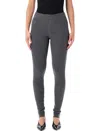 The Garment Como Grey Melange Skinny Knit Pants In Gray