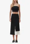 The Garment Treviso Layered Midi Skirt In Black