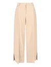 The Garment Tailored Trousers In Beige In Beige