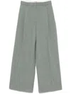 The Garment Mille Grey Over Trousers In Multi Grey Melange