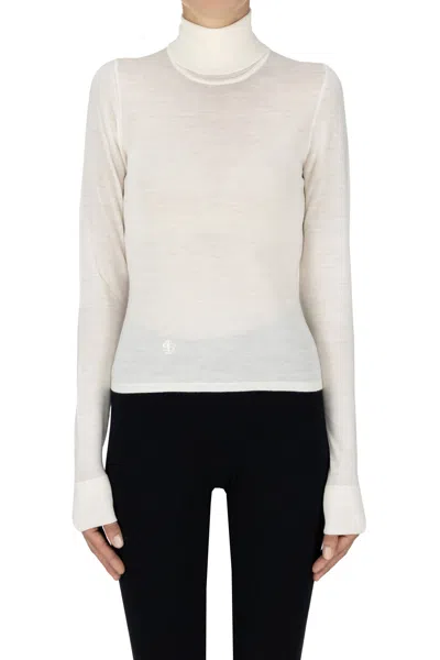 The Garment Turtleneck Pullover In White