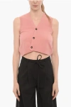 The Garment V-neck Wool Sleeveless Sweater