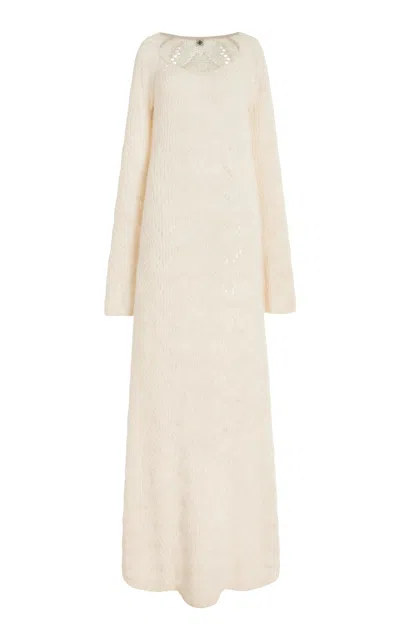 The Garment Verbier Alpaca-wool Maxi Dress In Neutral
