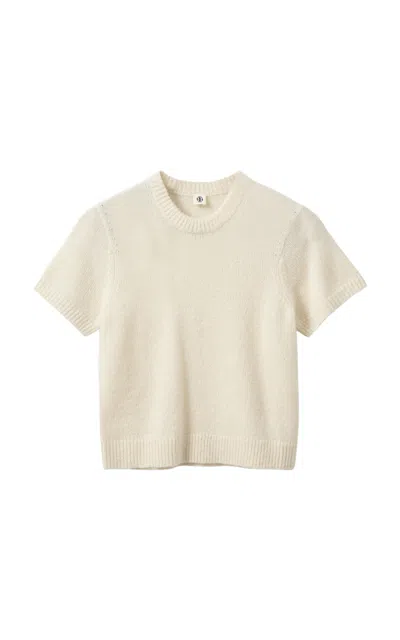 The Garment Verbier Soft Knit Top In White