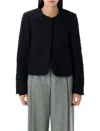 The Garment Recycled Wool Blend Black Vienna Jacket