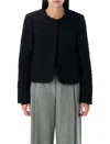 The Garment Recycled Wool Blend Black Vienna Jacket