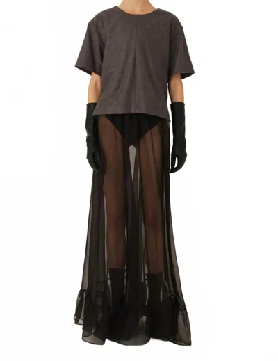 THE GARMENT VIVALDI MAXI SKIRT IN BLACK