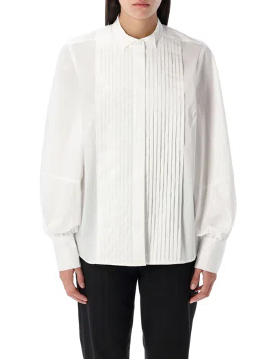 THE GARMENT WHITE CYPRUS SMOKING SHIRT