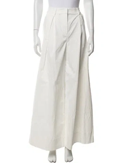 Pre-owned The Garment Wide Leg Pants In Neutrals/white