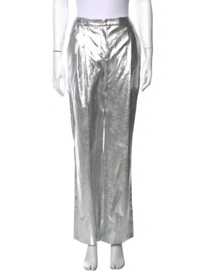 Pre-owned The Garment Wide Leg Pants W/ Tags In Grey/silver