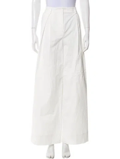 Pre-owned The Garment Wide Leg Pants In White