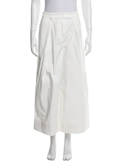 Pre-owned The Garment Wide Leg Pants In White