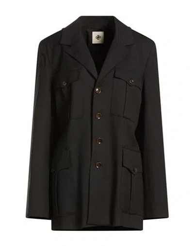 The Garment Woman Jacket Black Size 6 Polyester, Viscose, Elastane