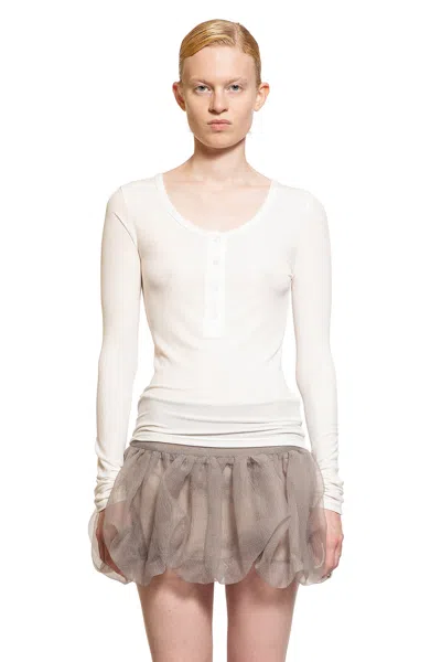 The Garment Woman Off-white Tops In Beige