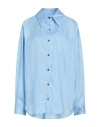 The Garment Woman Shirt Sky Blue Size 8 Tencel In Blue