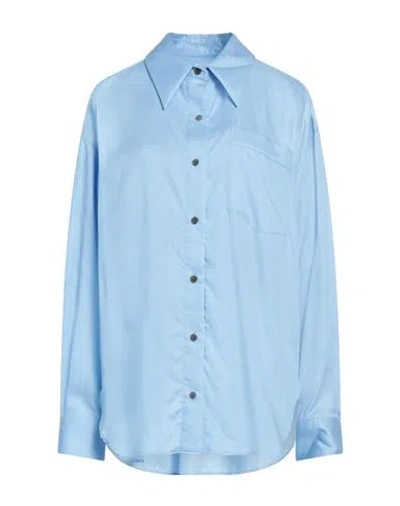 The Garment Woman Shirt Sky Blue Size 8 Tencel