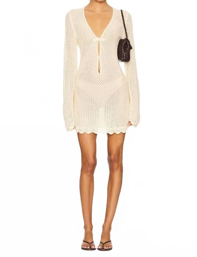 THE GARMENT WOMEN'STANZANIA MINI SHORT DRESS IN BONE
