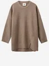 The Garment Wool And Cashmere Sweater In Brown